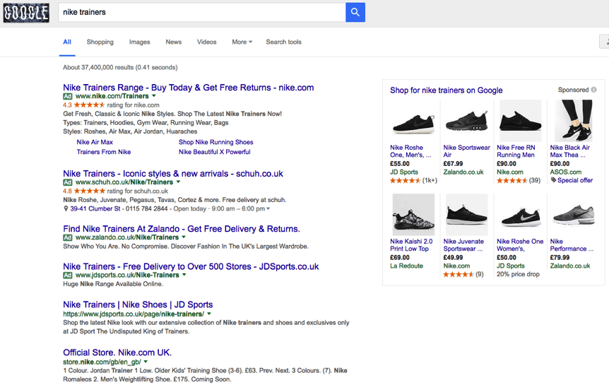 google search marketing