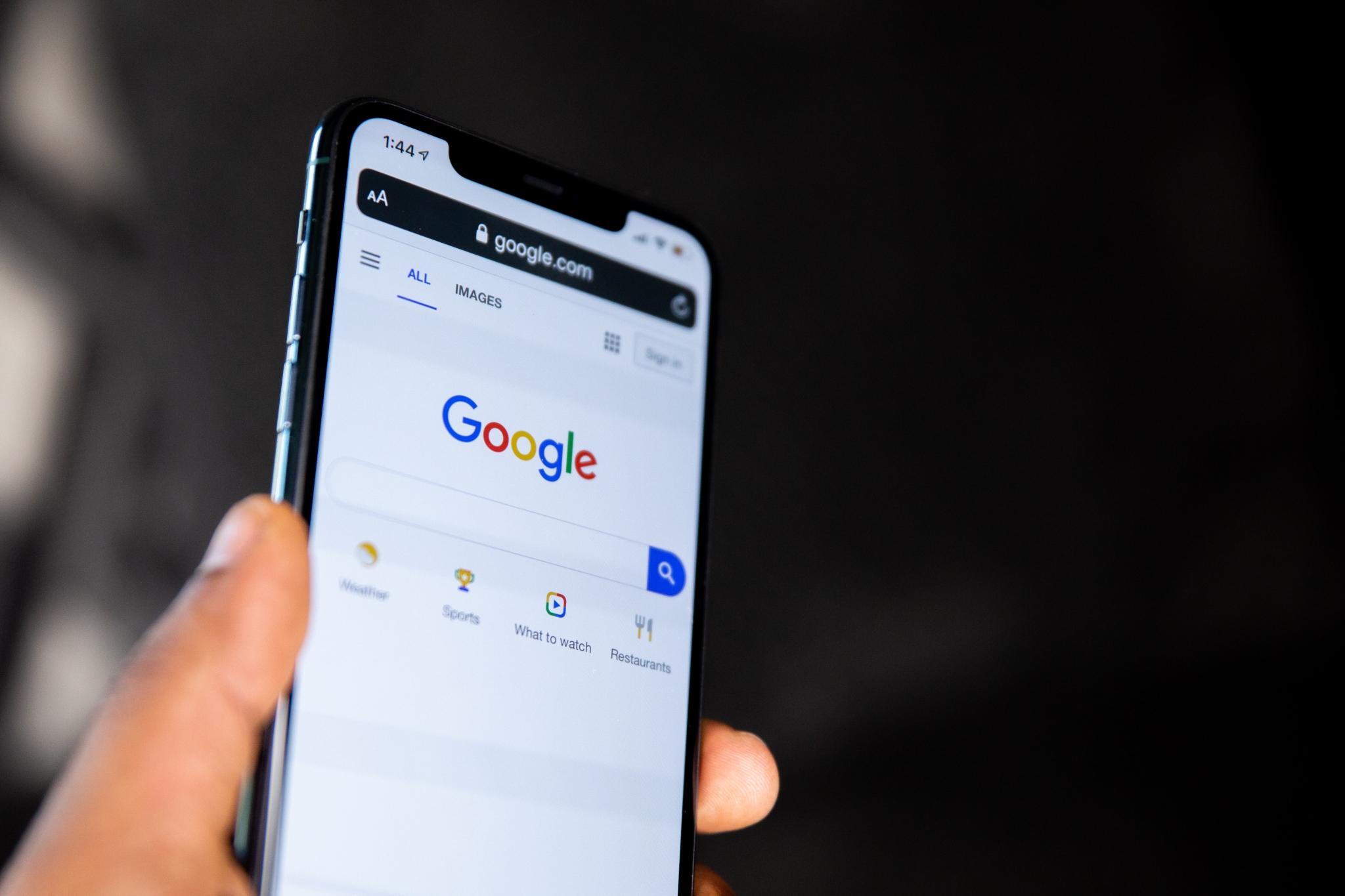 Google open in phone safari