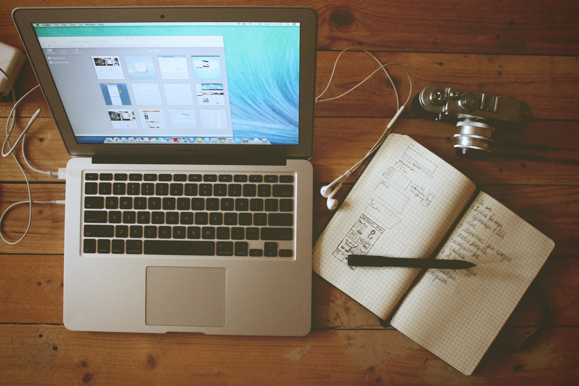 laptop and notebook