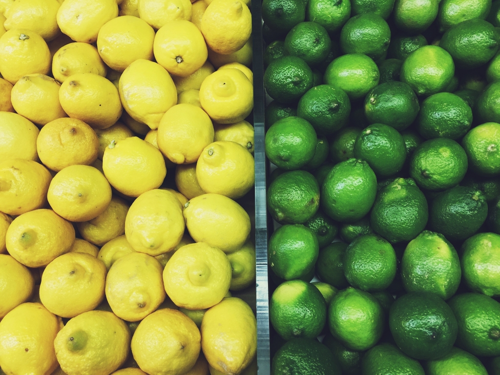 lemons and limes