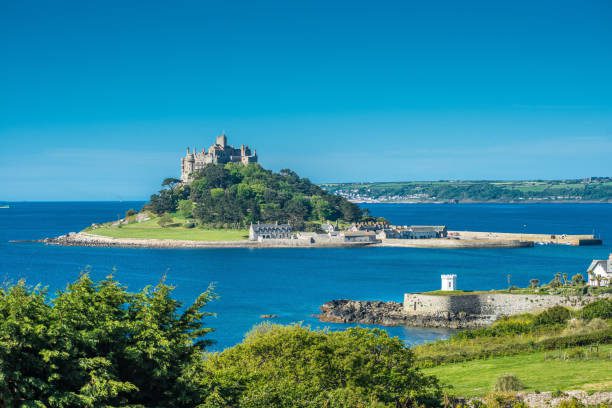 Scenic image of St Michaels Mounts in Cornwall
