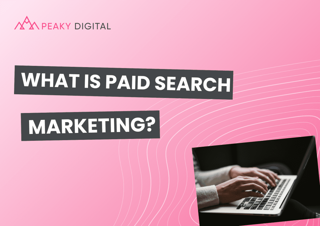 what is paid search marketing poster