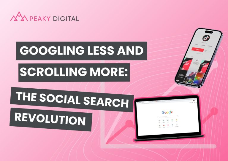 Googling Less and Scrolling More: The Social Search Revolution | Peaky ...